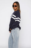 Youre My Inspiration Long Sleeve Tee Navy