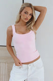Chill Vibes Tank Top Baby Pink