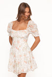Lavia Mini Dress White Multi Floral