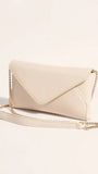 Carmen Envelope Cross Body Bag Cream