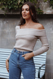 Aleena Knit Top Oatmeal