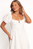 Eliska Mini Dress White