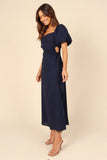 Chloe Cut Out Dress Navy