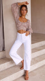 Jaykowa Jeans White Denim