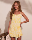 Spotted Sun Animal Print Mini Dress