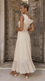Sareiah Maxi Dress Cream