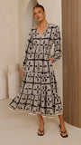 Lani Maxi Dress Cortana Print