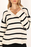 Hazel Knit Sweater Cream