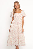 Eowyn Maxi Dress Ivory Pink