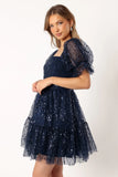 Karina Mini Dress Navy