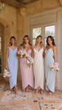 Charlotte Draped Maxi Dress Sage