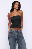 Never Failing Strapless Bustier Ink