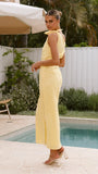 Simone Maxi Dress Yellow