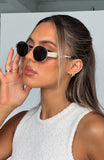 Oasis Sunglasses Gold Black
