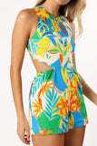 Harriet Romper Malta Print