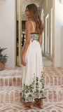 Jaylene Maxi Dress Palm Garden