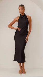 Rina Midi Dress Black