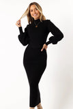 Tilbury Knitted Set Black