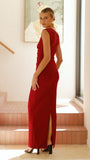 Lilah Maxi Dress Wine