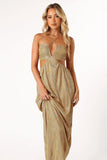Beyz Midi Dress Gold