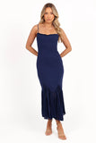 Ashton Midi Dress Navy