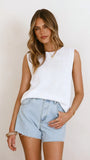 Fareeda Top White