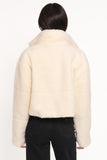Katerina Fleece Puffer White