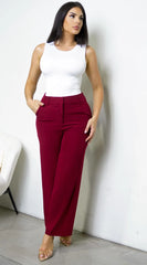 Rivane Pants Burgundy