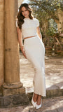 Xanthe Knit Top Cream