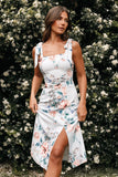 Laurel Dress Blue Floral