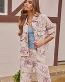 Bloom Trail Floral Print Jacket
