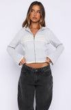 Mellisandra Knit Cardigan Grey Marle