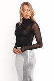 Hia Mesh Top Black
