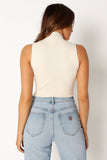 Natalia Knitted Bodysuit Cream