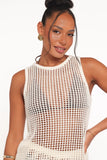 Lorna Knitted Top Off White
