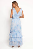 Fionna Maxi Dress Blue Floral