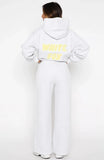 Vol 1 Wide Leg Sweatpants Grey Marle