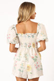 Amalie Top White Floral