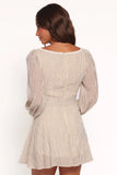 Kyra Long Sleeve Mini Dress Stripe