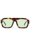 James Sunglasses Tort Green
