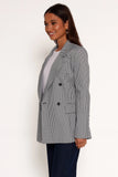 Juliette Blazer Black White