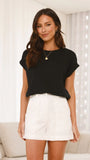 Rhodes T Shirt Black