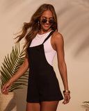 Northwest Cotton Linen Pocketed Romper
