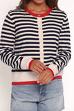 Scout Stripe Cardigan Blue Stripe