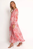 Anisa Maxi Dress Pink Floral