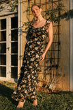 Irelynn Maxi Dress Black Floral