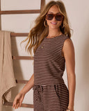 Josefina Striped Muscle Tank