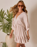 Telina Tassel Tie Mini Dress