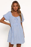 Dorothea Mini Dress Blue