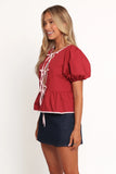 Ellien Top Red